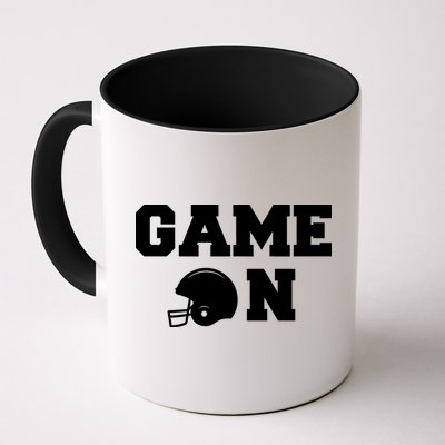 Game On Football Fan Helmet Mug