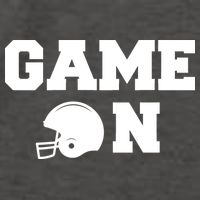 Game On Football Fan Helmet Vector Backpack