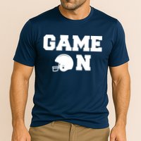 Game On Football Fan Helmet Cooling Performance Crew T-Shirt