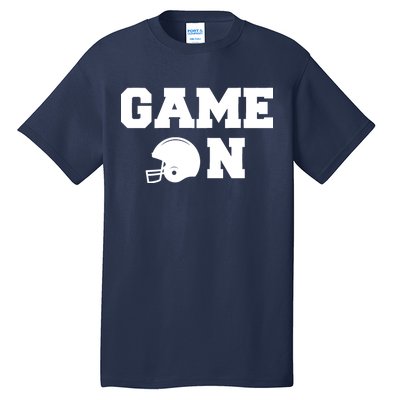 Game On Football Fan Helmet Tall T-Shirt