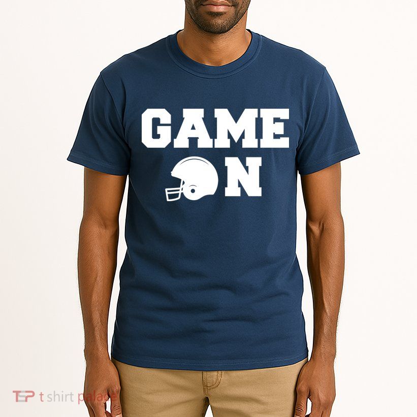 Game On Football Fan Helmet Tall T-Shirt