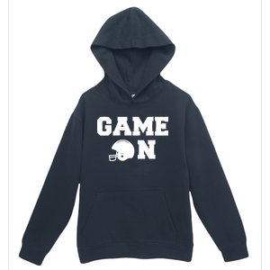 Game On Football Fan Helmet Urban Pullover Hoodie