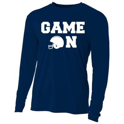 Game On Football Fan Helmet Cooling Performance Long Sleeve Crew