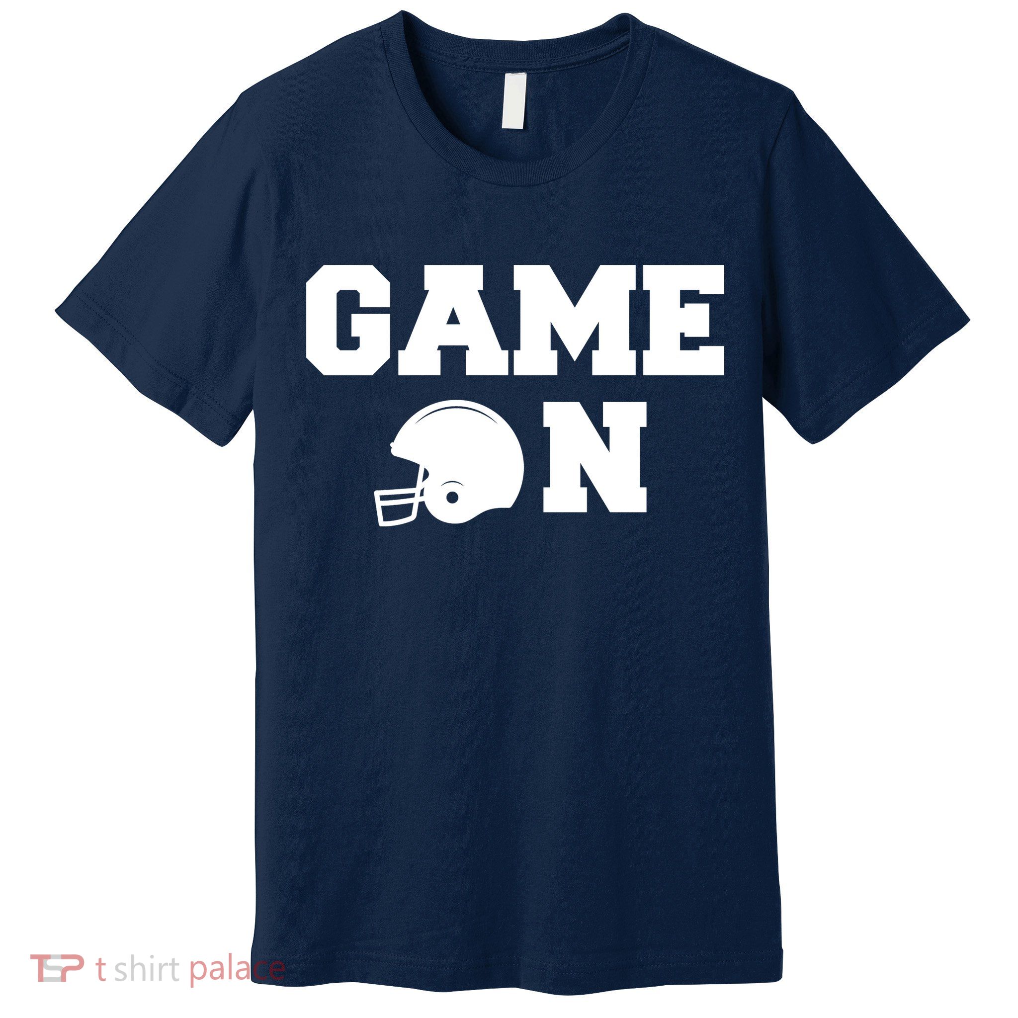 Game On Football Fan Helmet Premium T-Shirt