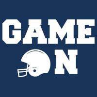 Game On Football Fan Helmet Baby Bodysuit