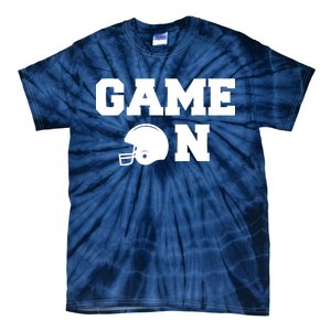 Game On Football Fan Helmet Tie-Dye T-Shirt