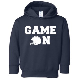 Game On Football Fan Helmet Toddler Hoodie