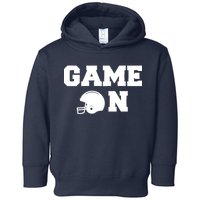 Game On Football Fan Helmet Toddler Hoodie