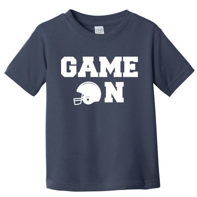Game On Football Fan Helmet Toddler T-Shirt