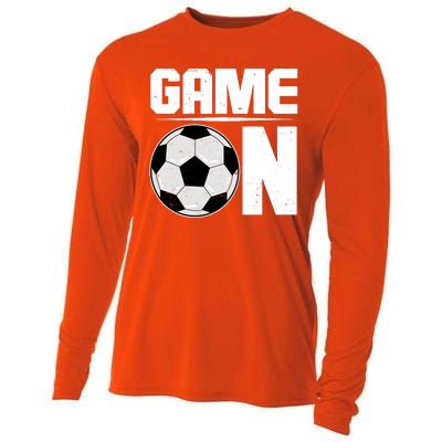 Game On Soccer Fan Cooling Performance Long Sleeve Crew