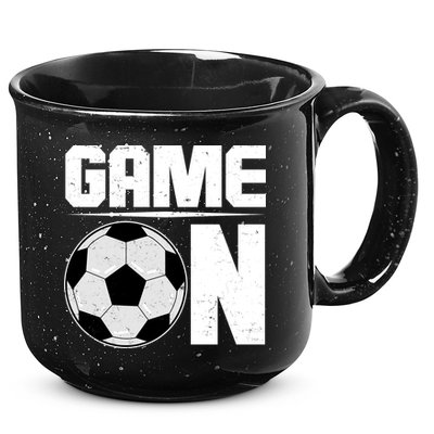 Game On Soccer Fan 15oz Campfire Ceramic Mug