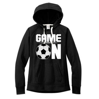 Game On Soccer Fan Women's Fleece Hoodie