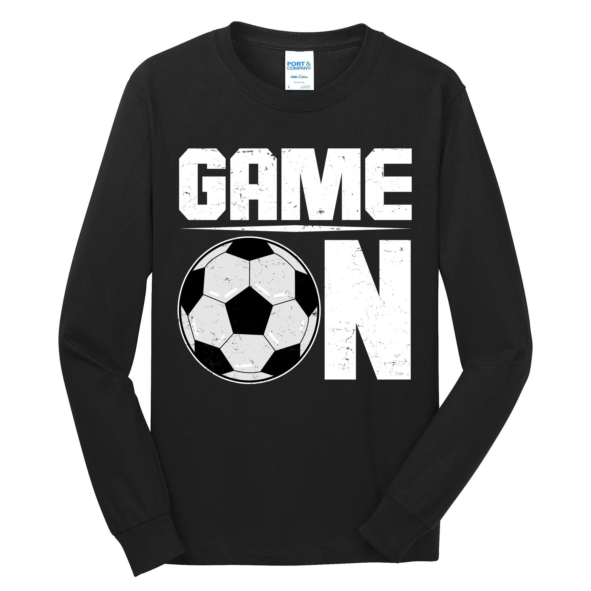 Game On Soccer Fan Tall Long Sleeve T-Shirt