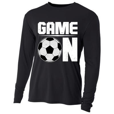 Game On Soccer Fan Cooling Performance Long Sleeve Crew