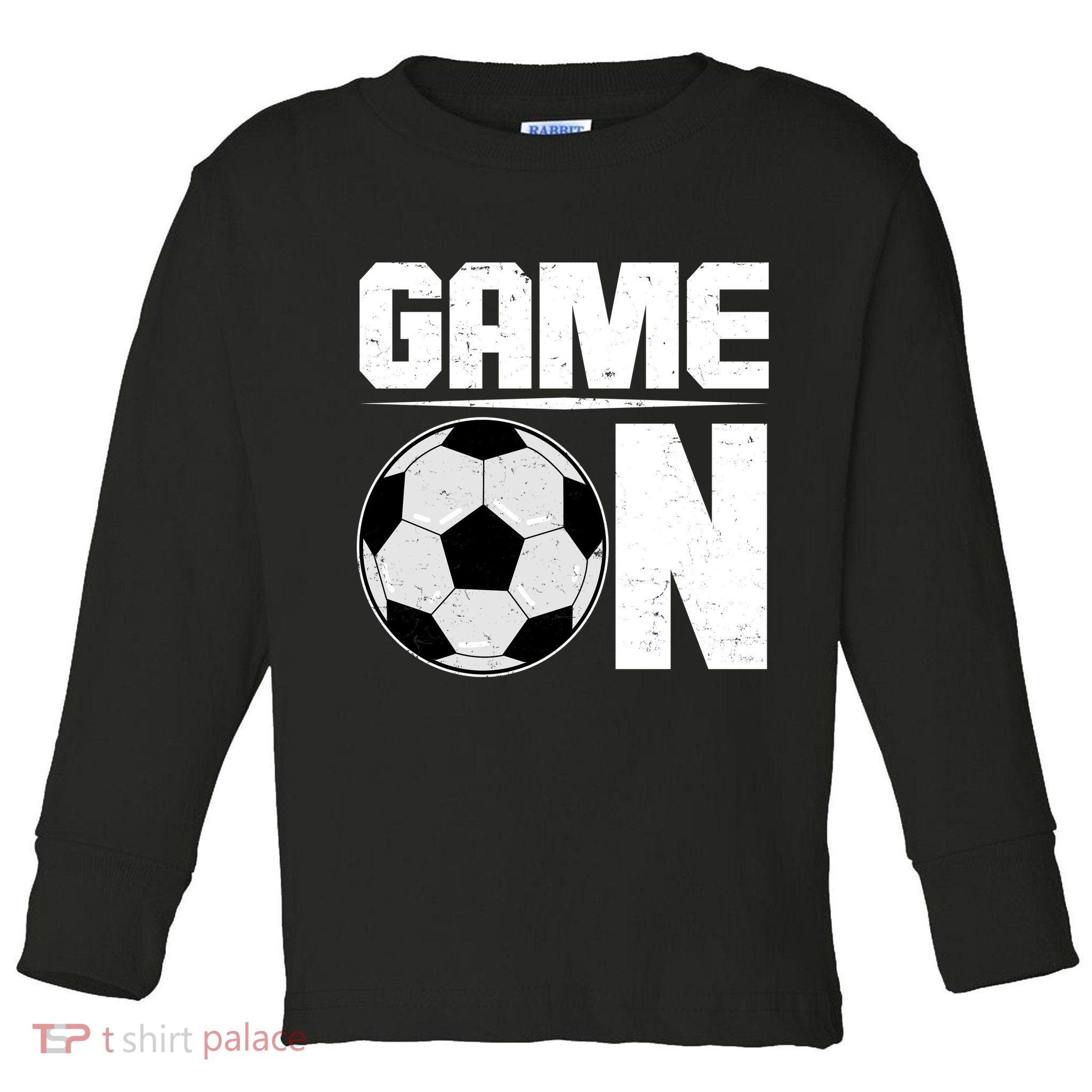 Game On Soccer Fan Toddler Long Sleeve Shirt