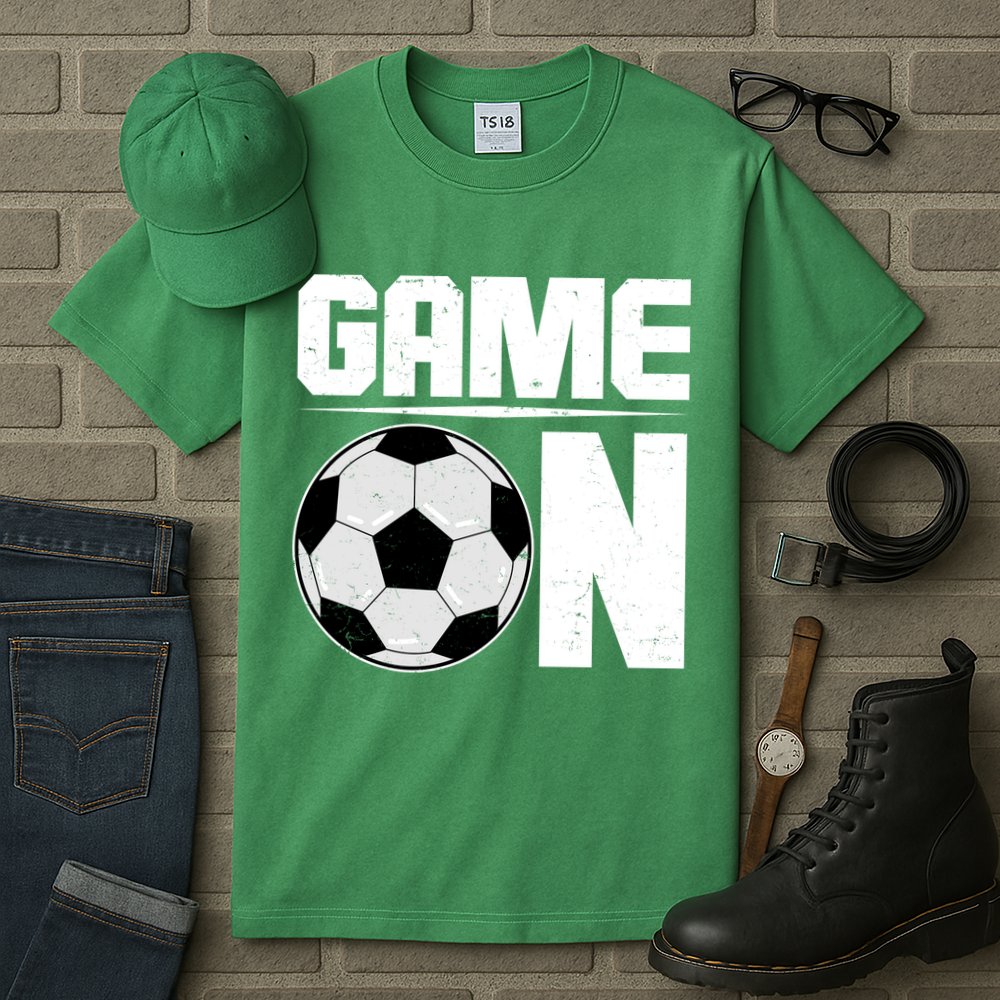 Game On Soccer Fan Tall T-Shirt