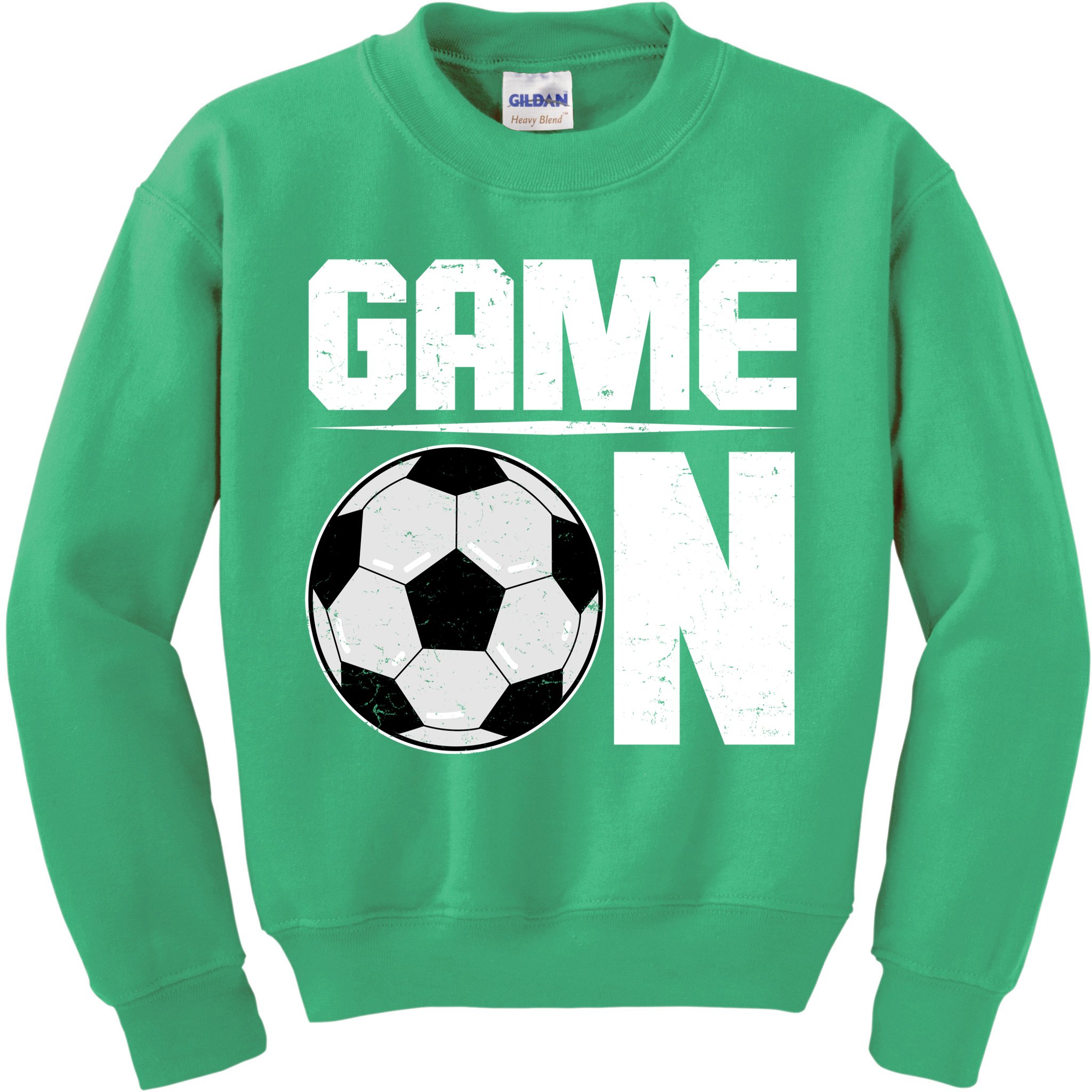 Game On Soccer Fan Kids Sweatshirt