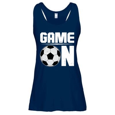 Game On Soccer Fan Ladies Essential Flowy Tank