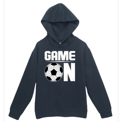 Game On Soccer Fan Urban Pullover Hoodie