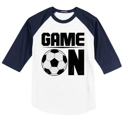 Game On Soccer Fan Baseball Sleeve Shirt