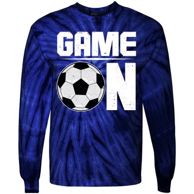 Game On Soccer Fan Tie-Dye Long Sleeve Shirt