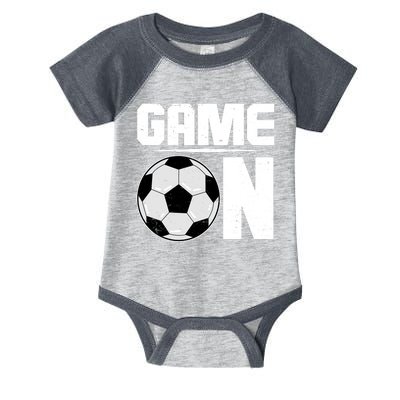 Game On Soccer Fan Infant Baby Jersey Bodysuit