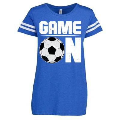 Game On Soccer Fan Enza Ladies Jersey Football T-Shirt