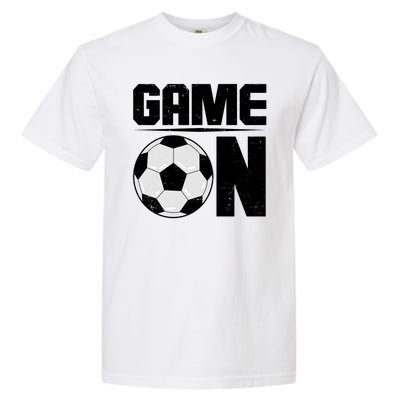 Game On Soccer Fan Garment-Dyed Heavyweight T-Shirt