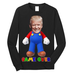 Game Over Donald J Trump Long Sleeve Shirt