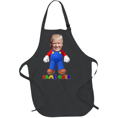 Game Over Donald J Trump Full-Length Apron With Pockets