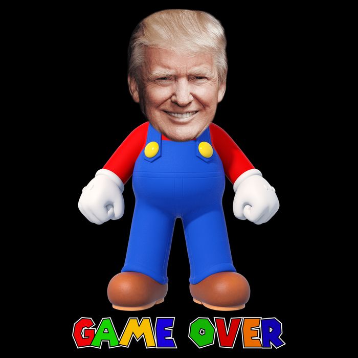Game Over Donald J Trump T-Shirt