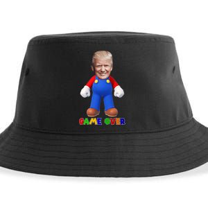 Game Over Donald J Trump Sustainable Bucket Hat