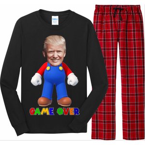 Game Over Donald J Trump Long Sleeve Pajama Set