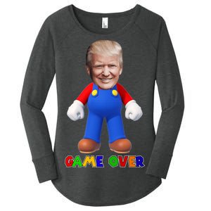 Game Over Donald J Trump Women's Perfect Tri Tunic Long Sleeve Shirt