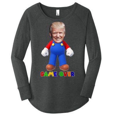 Game Over Donald J Trump Women's Perfect Tri Tunic Long Sleeve Shirt