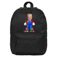 Game Over Donald J Trump 16 in Basic Backpack