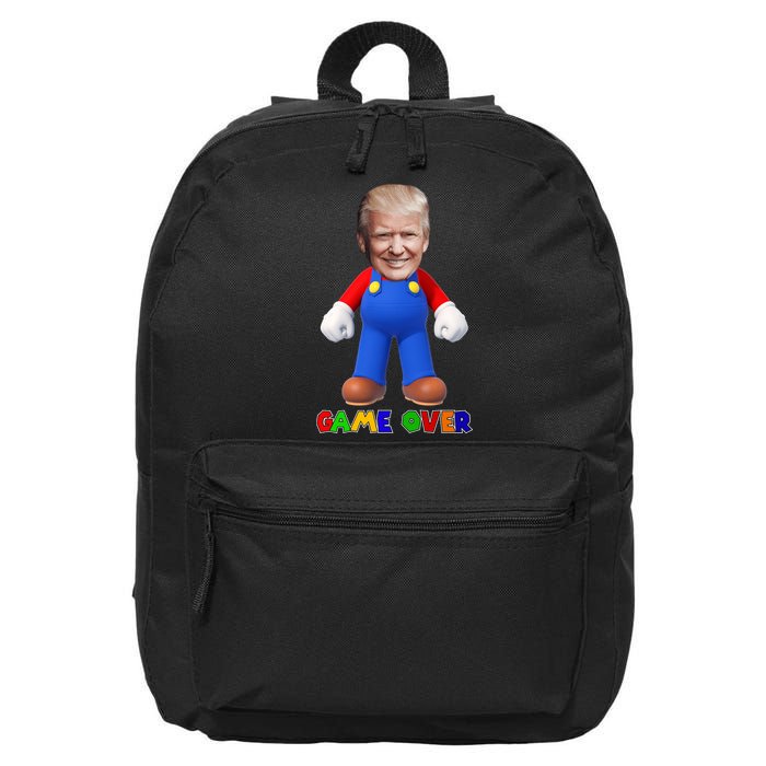 Game Over Donald J Trump 16 in Basic Backpack