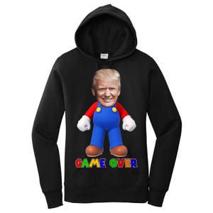 Game Over Donald J Trump Women's Pullover Hoodie