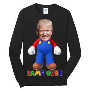 Game Over Donald J Trump Tall Long Sleeve T-Shirt