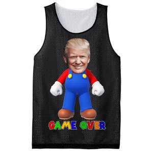 Game Over Donald J Trump Mesh Reversible Basketball Jersey Tank