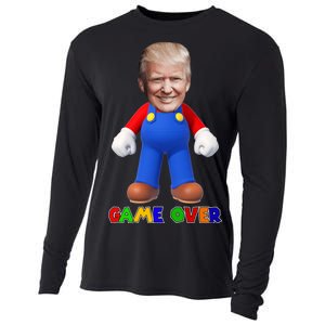 Game Over Donald J Trump Cooling Performance Long Sleeve Crew