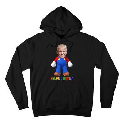 Game Over Donald J Trump Tall Hoodie