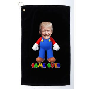 Game Over Donald J Trump Platinum Collection Golf Towel