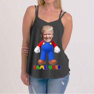 Game Over Donald J Trump Women's Strappy Tank