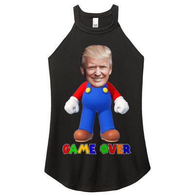 Game Over Donald J Trump Women's Perfect Tri Rocker Tank