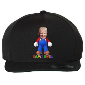 Game Over Donald J Trump Wool Snapback Cap