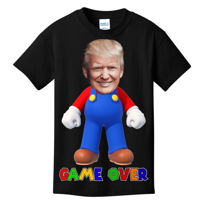 Game Over Donald J Trump Kids T-Shirt