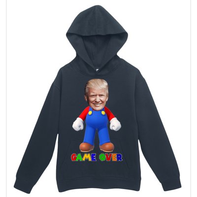 Game Over Donald J Trump Urban Pullover Hoodie