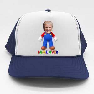 Game Over Donald J Trump Trucker Hat