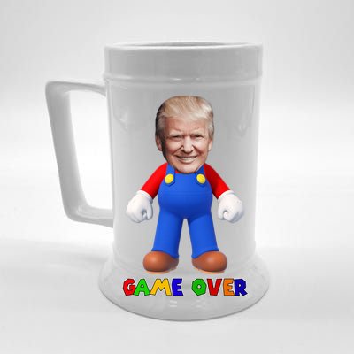 Game Over Donald J Trump Beer Stein